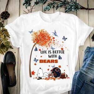 Chicago Bears Snopy Fall Vibe Shirt